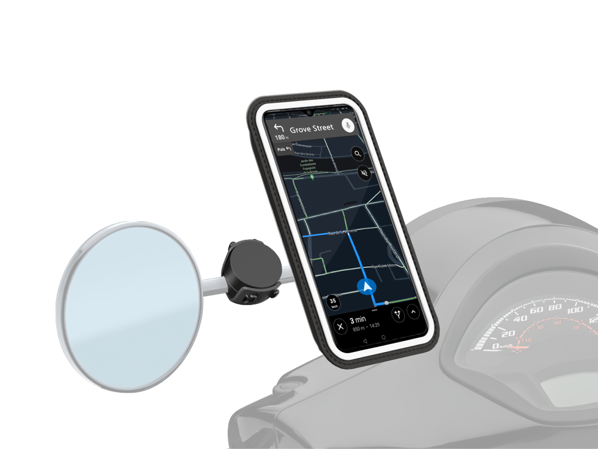 Shapeheart - Bike handlebar phone mount with detachable magnetic sleeve -  Shapeheart Store