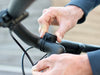 Magnetic smartphone mount for bike handlebar